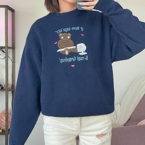 Vintage Grandma Crewneck Sweater